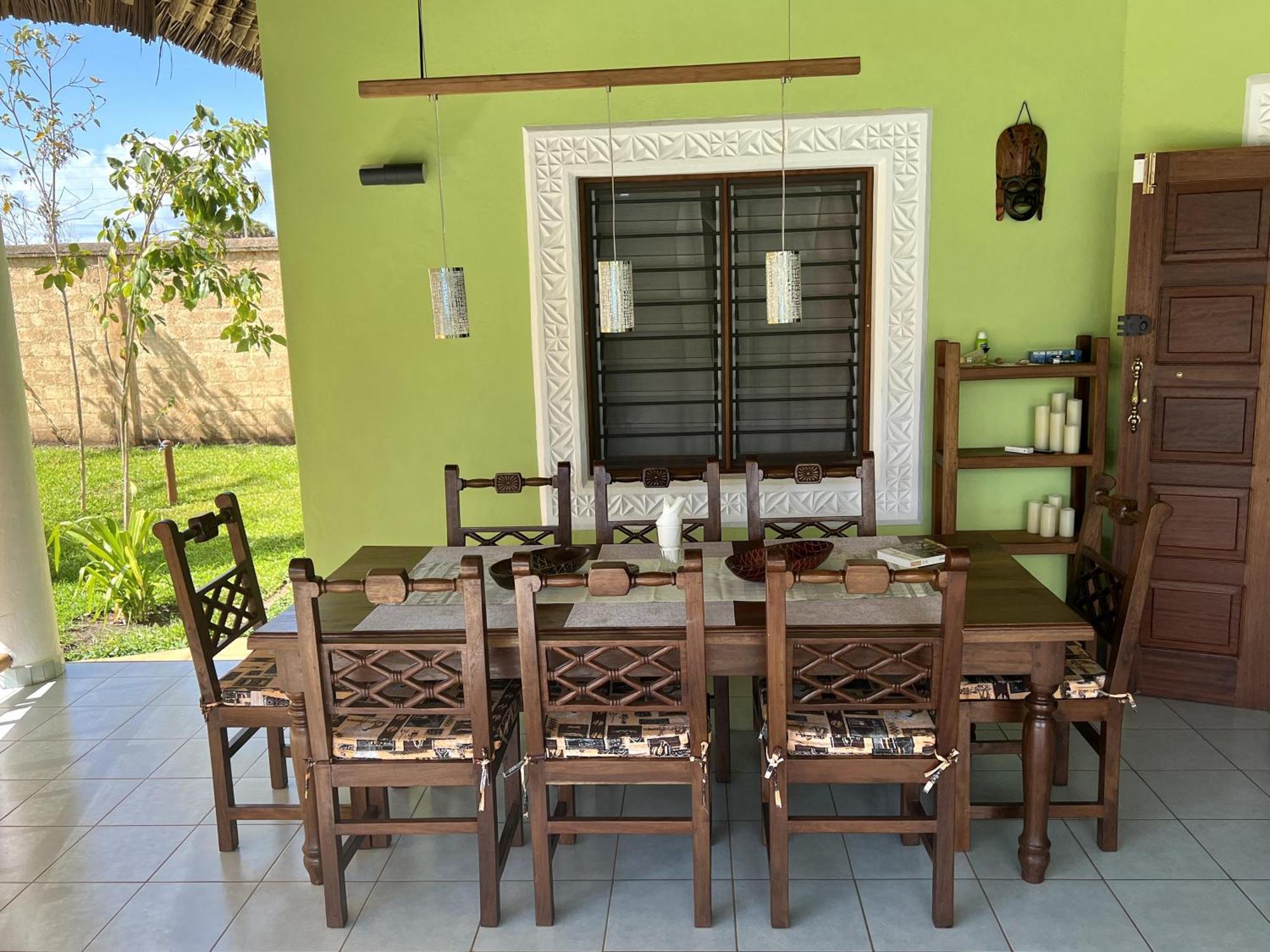 Paradiesische Villa Maisha Mazuri Mit Pool. Terrasse Und Personal Diani Beach Exteriér fotografie